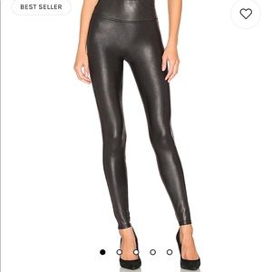 SPANX faux leather leggings!
